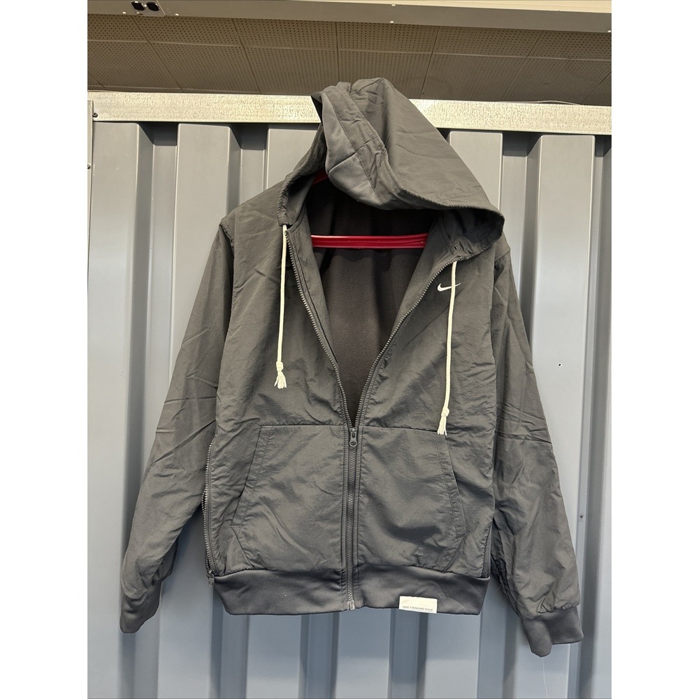 Nike Standard Issue Dri-FIT Hoodie Black Full Zip Size Small